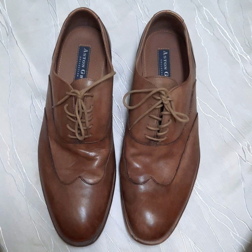 ASTON GREY men's tan  shoes